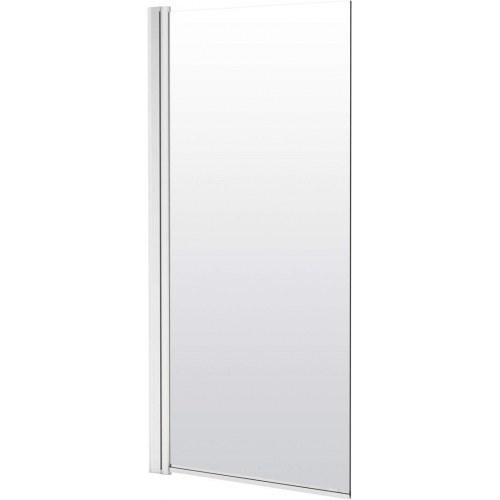 Brusevæg til badekar 80 × 140 cm fra mærket deante med fast panel