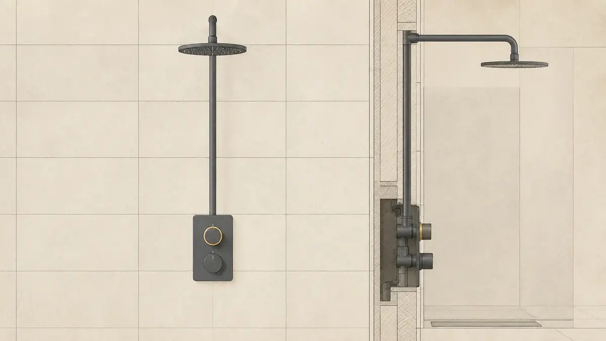 Brusearmatur: sådan vælger du det rigtige til badet
