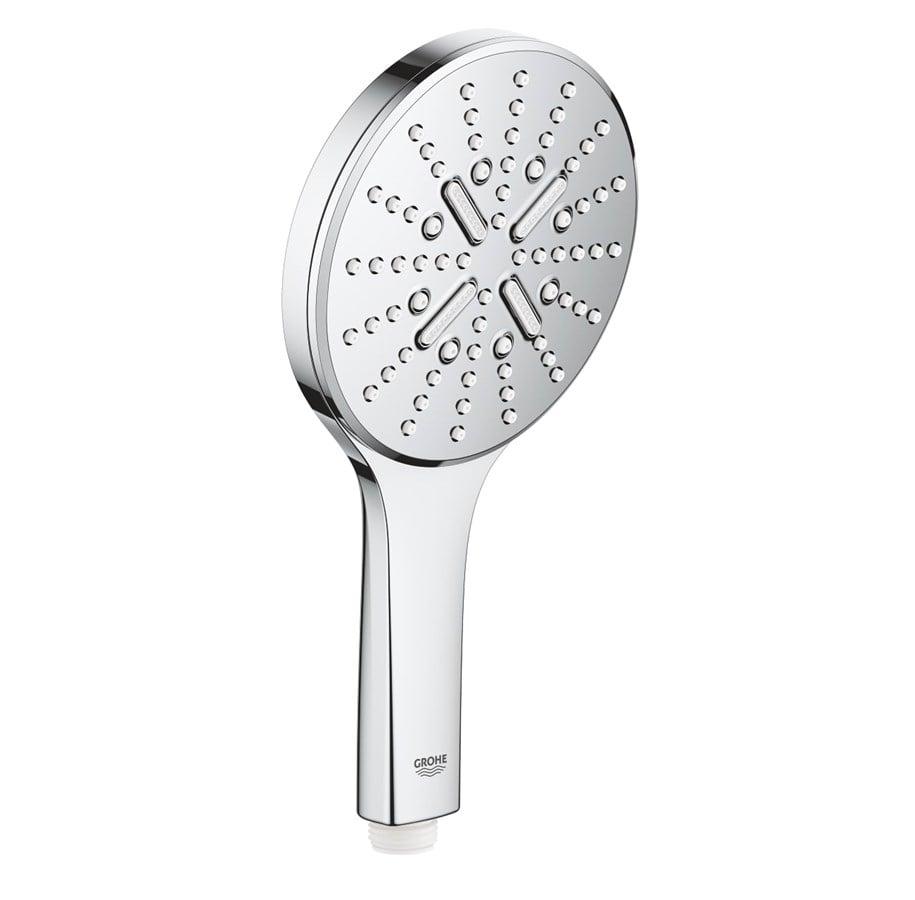 Grohe Rainshower SmartActive 130 håndbruser i krom med tre stråletyper